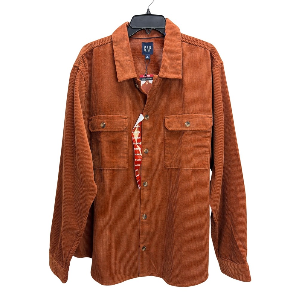 Gap Brown Corduroy Shirt Jacket Shacket XL